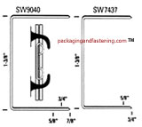Buy SW7437 and SW9040 series wide crown box bottoming and carton closing staples online.