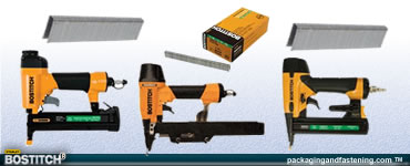 Pneumatic narrow crown finish staplers and narrow crown finish staples are online to fit Stanley Bostitch air finish staplers.