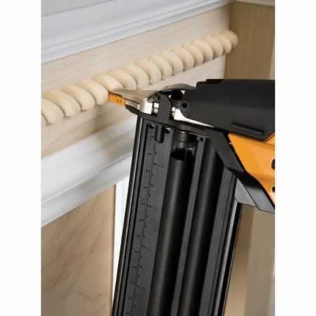 Bostitch brad nailers for crown molding and other moldings and casings are online. 