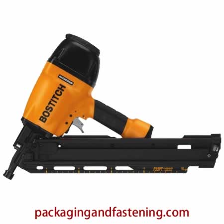 Stanley Bostitch pneumatic round head paper tape collated framing stick nailers are online now. 