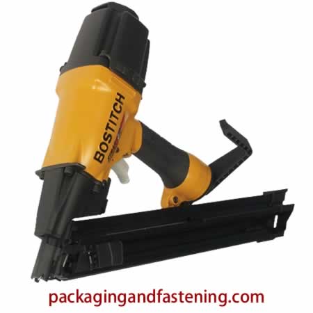 Stanley Bostitch pneumatic round head paper tape collated framing stick nailers are online now. 