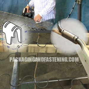 Clips to fit  Hartco and Vertex furniture clip guns for fastening borderwire clips and clips to sinuous springs during sofa assembly are here at packagingandfastening.com now.