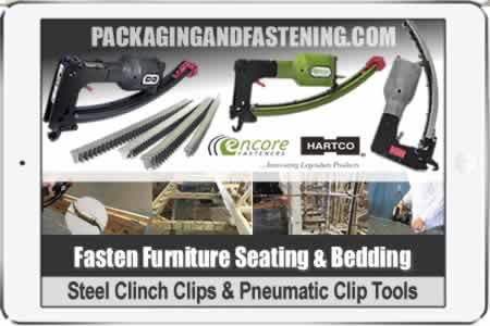 Featured tools include Hartco clinch clip tools and metal clips.