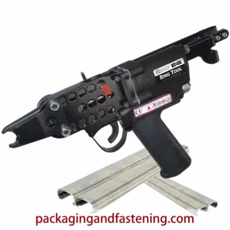 15 gauge c ring pliers including pneumatic the RAC-1004 similar to SC7E hog ring tools are here at packagingandfastening.com on-sale now.