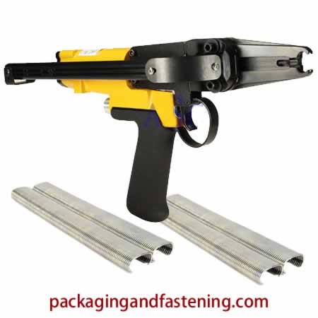15 gauge c ring pliers including pneumatic SC77XE hog ring tools are here at packagingandfastening.com on-sale now.