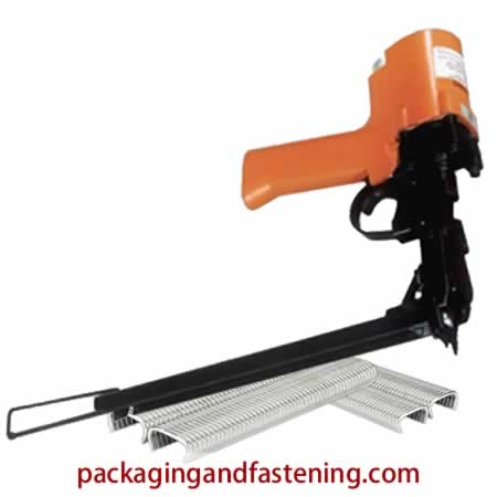 Stanley Spenax D style 15 gauge 3/4 inch hog ring tools inclding pneumatic TR315 hog ring guns are here at packagingandfastening.com on-sale.