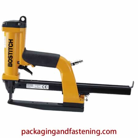 Buy box staplers online. We have a complete line of wide crown carton closing staplers and box bottoming staplers. Buy wide crown coil staplers for Bostitch coil carton staples.